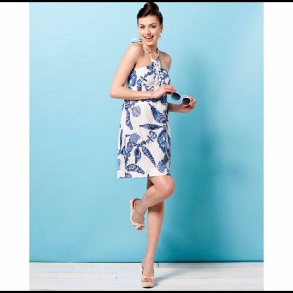 Lilly Pulitzer halter dress Fallin in Love Daphne